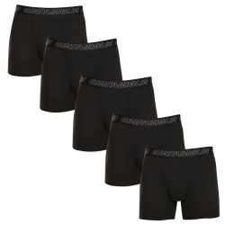 5PACK Boxers para homem Gianvaglia preto (GVG-5015)