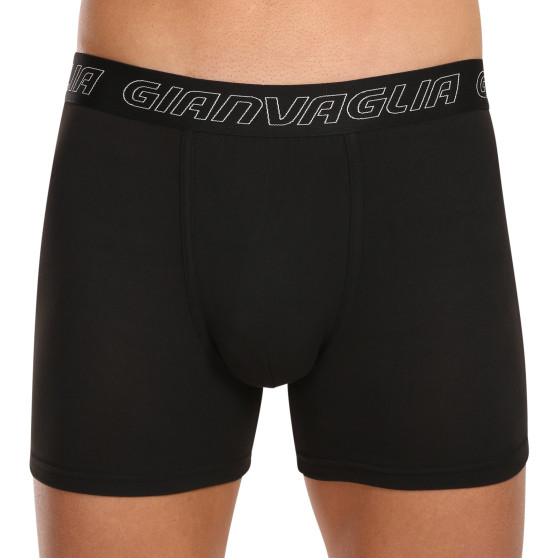 5PACK Boxers para homem Gianvaglia preto (GVG-5015)