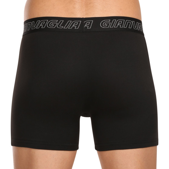 5PACK Boxers para homem Gianvaglia preto (GVG-5015)