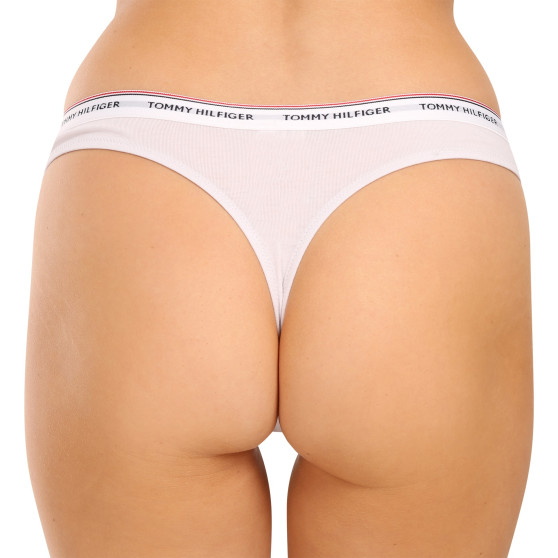 3PACK Tanga para mulher Tommy Hilfiger multicolorido (UW0UW04894 0V7)