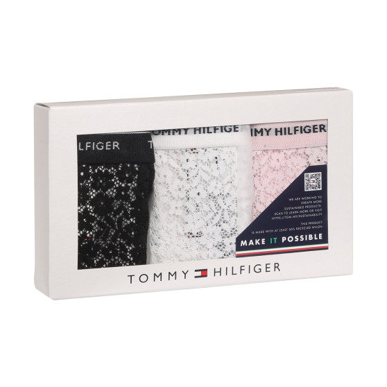 3PACK cuecas para mulher Tommy Hilfiger multicolorido (UW0UW04897 0SK)