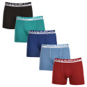 5PACK Boxers para homem Gianvaglia multicolorido (GVG-5011)