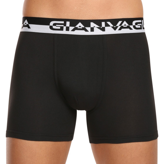 10PACK Boxers para homem Gianvaglia preto (GVG-5012)