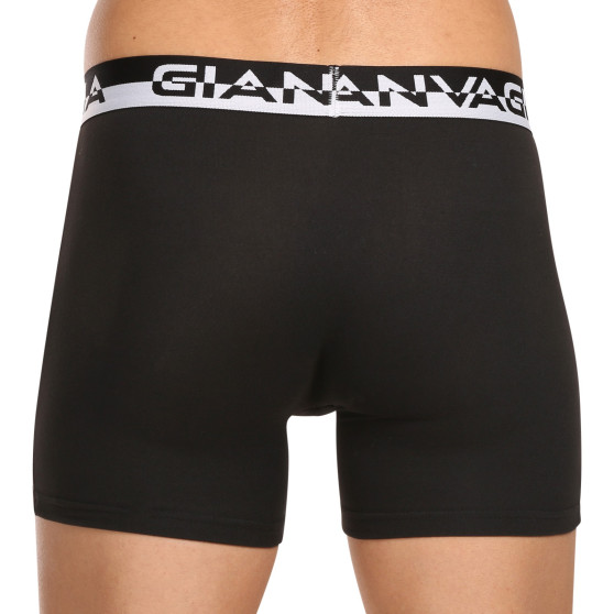 10PACK Boxers para homem Gianvaglia preto (GVG-5012)