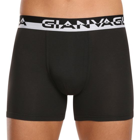 10PACK Boxers para homem Gianvaglia preto (GVG-5012)