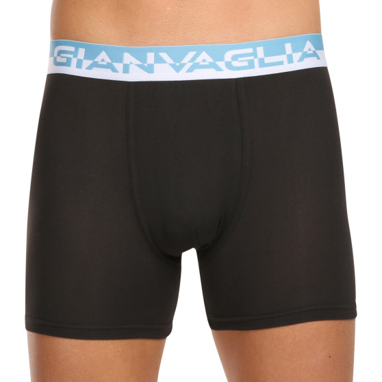 10PACK Boxers para homem Gianvaglia preto (GVG-5012)