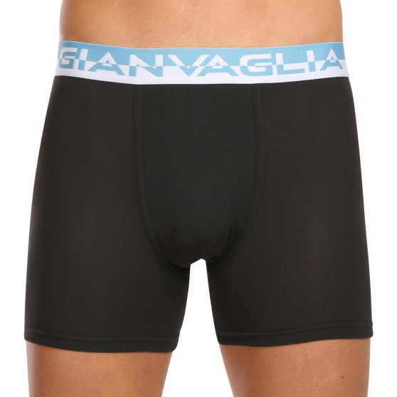 10PACK Boxers para homem Gianvaglia preto (GVG-5012)