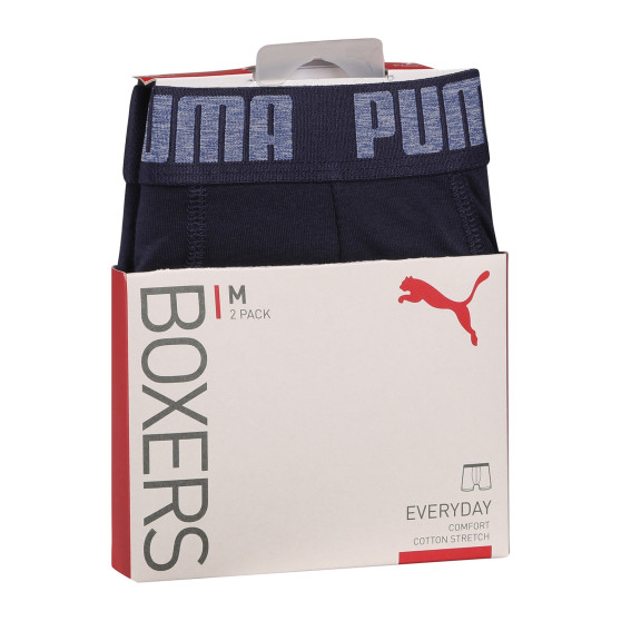 2PACK Boxers para homem Puma azul (521015001 321)