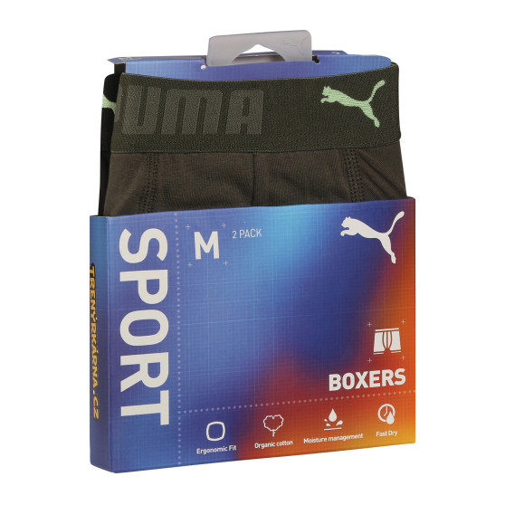 2PACK Boxers para homem Puma multicolorido (701210962 008)