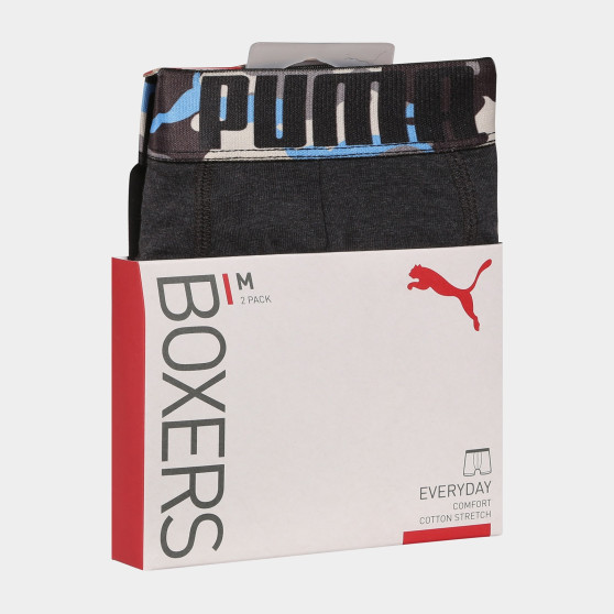 2PACK Boxers para homem Puma multicolorido (701223660 002)