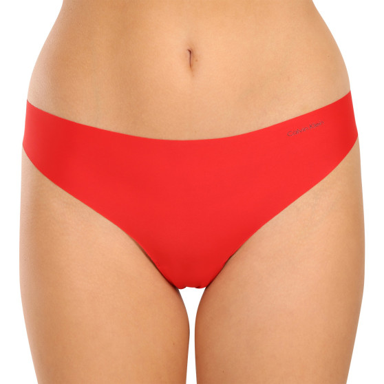 5PACK tanga para mulher Calvin Klein sem costuras multicor (QD5147E-HW1)