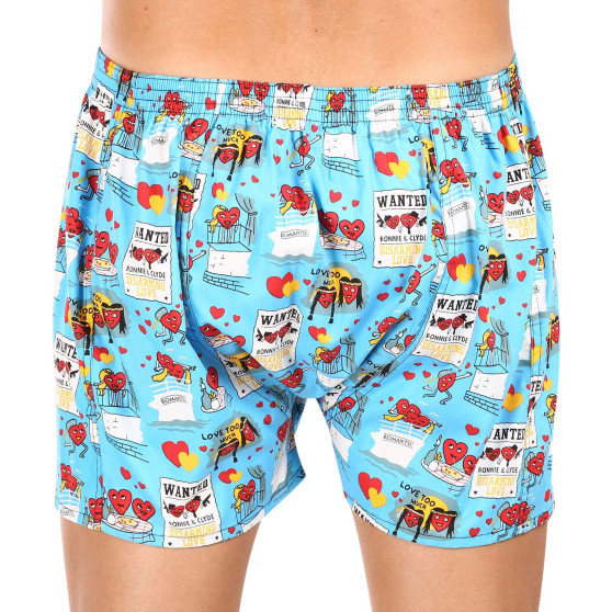 Boxers para homem Styx arte clássico borracha tamanho grande Valentine's Day pairs (E1756)