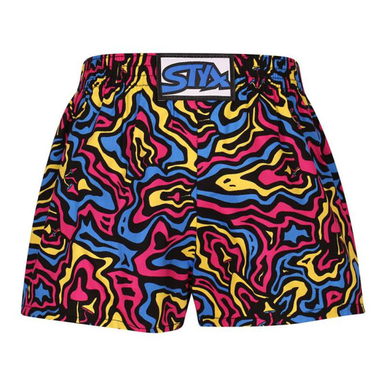 3PACK Boxers para criança Styx arte clássica borracha multicolorido (3J11803)