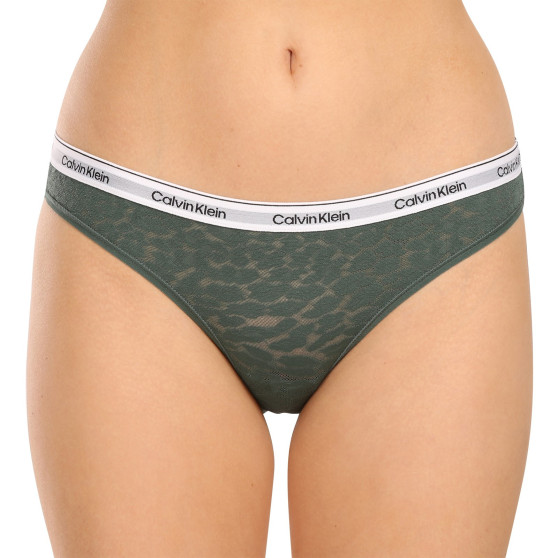 3PACK cuecas para mulher Calvin Klein superdimensionado multicolorido (QD5080E-GP6)