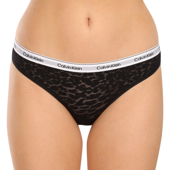 3PACK cuecas para mulher Calvin Klein superdimensionado multicolorido (QD5080E-GP6)