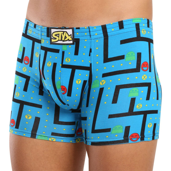 3PACK Boxers para homem Styx long arte clássica borracha multicolorido (3F12914)