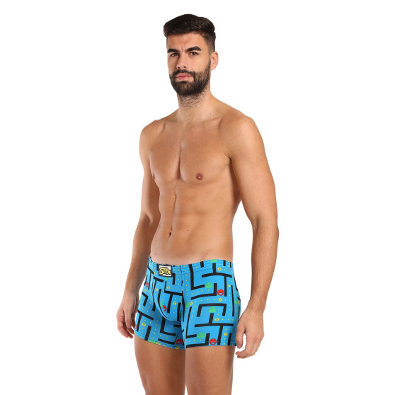 3PACK Boxers para homem Styx long arte clássica borracha multicolorido (3F12914)