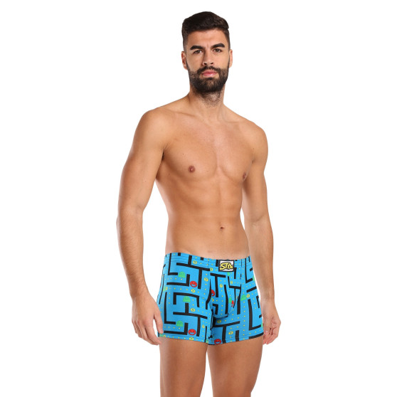 3PACK Boxers para homem Styx long arte clássica borracha multicolorido (3F12914)