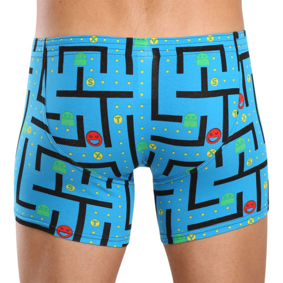 3PACK Boxers para homem Styx long arte clássica borracha multicolorido (3F12914)