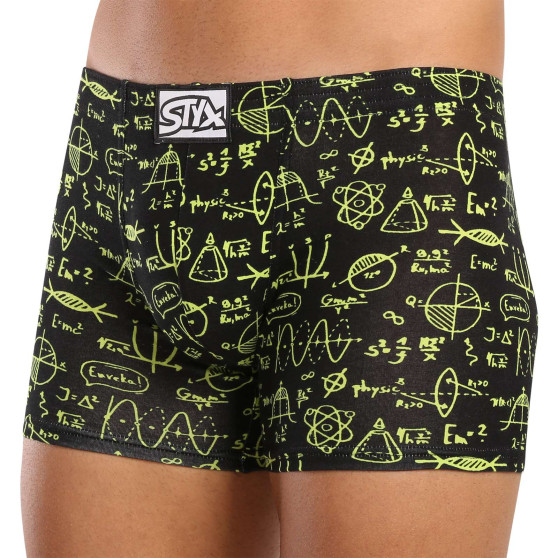 3PACK Boxers para homem Styx long arte clássica borracha multicolorido (3F12672)