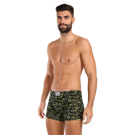 3PACK Boxers para homem Styx long arte clássica borracha multicolorido (3F12672)