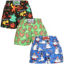 3PACK Boxers para criança Styx arte clássica borracha multicolorido (3J17134)