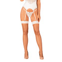 Meias de senhora Obsessive branco (S814 stockings)