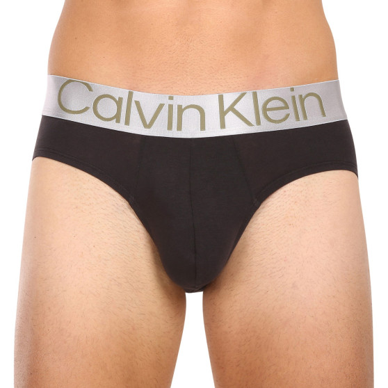 3PACK cuecas para homem Calvin Klein preto (NB3129A-GIW)