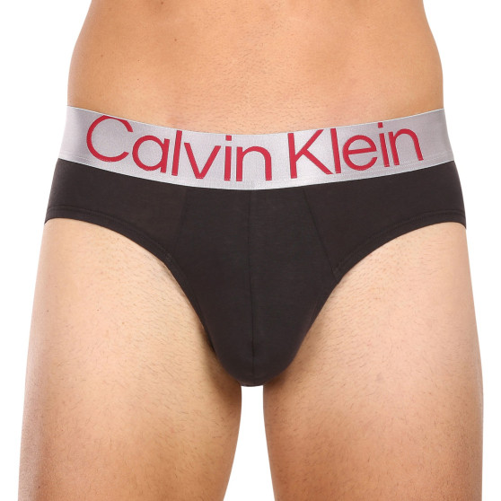 3PACK cuecas para homem Calvin Klein preto (NB3129A-GIW)