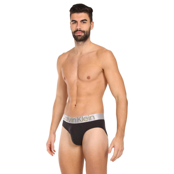 3PACK cuecas para homem Calvin Klein preto (NB3129A-GIW)