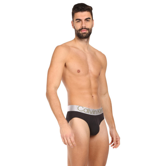 3PACK cuecas para homem Calvin Klein preto (NB3129A-GIW)