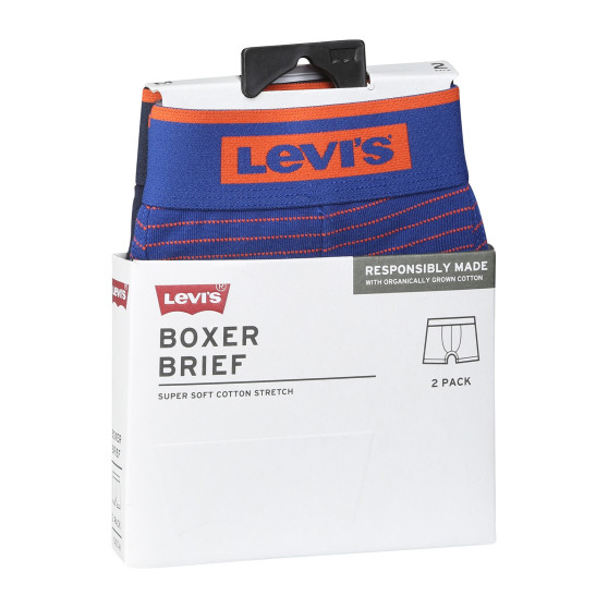 2PACK Boxers para homem Levis multicolorido (701224654 003)