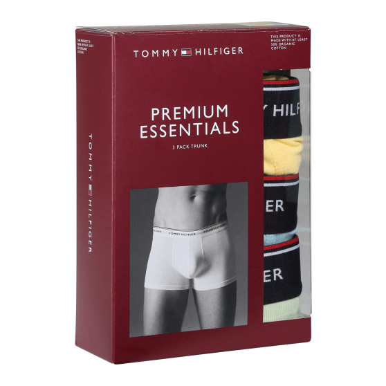 3PACK Boxers para homem Tommy Hilfiger multicolorido (1U87903842 0ID)