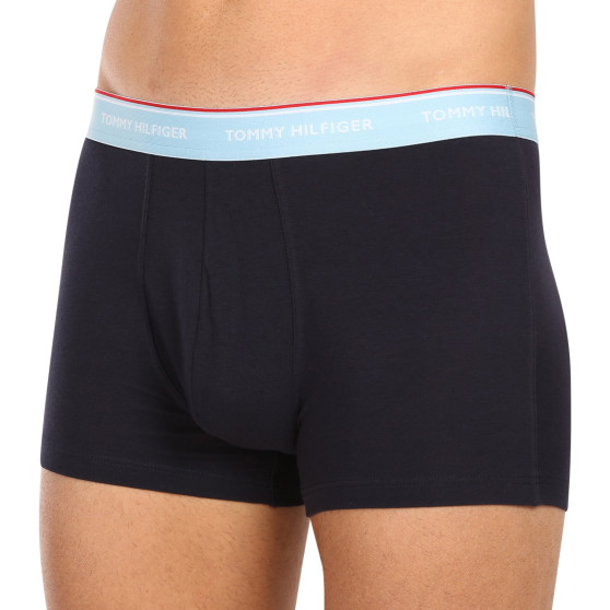 3PACK Boxers para homem Tommy Hilfiger azul escuro (UM0UM01642 0ID)