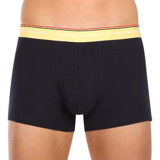 3PACK Boxers para homem Tommy Hilfiger azul escuro (UM0UM01642 0ID)