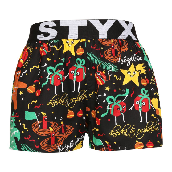 3PACK Boxers para crianças Styx arte esportes borracha multicolorido (3BJ17134)