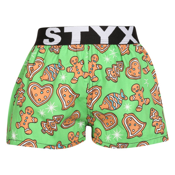 3PACK Boxers para crianças Styx arte esportes borracha multicolorido (3BJ17134)