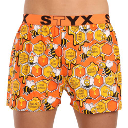 Boxers para homem Styx arte desportiva abelhas de borracha (B1654)