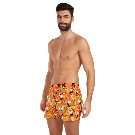 Boxers para homem Styx arte desportiva abelhas de borracha (B1654)