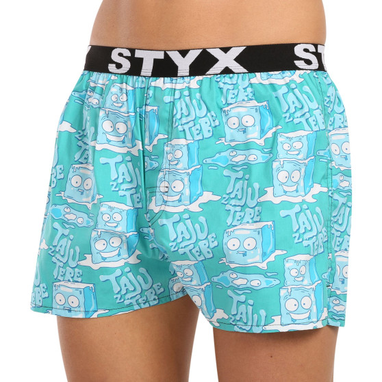 Boxers para homem Styx arte desporto borracha cubos de gelo (B1657)