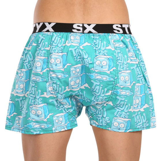 Boxers para homem Styx arte desporto borracha cubos de gelo (B1657)