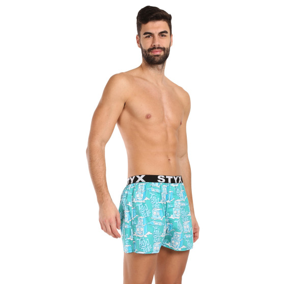 Boxers para homem Styx arte desporto borracha cubos de gelo (B1657)