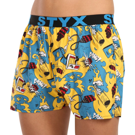 Boxers para homem Styx arte desportiva explosão de borracha (B1750)