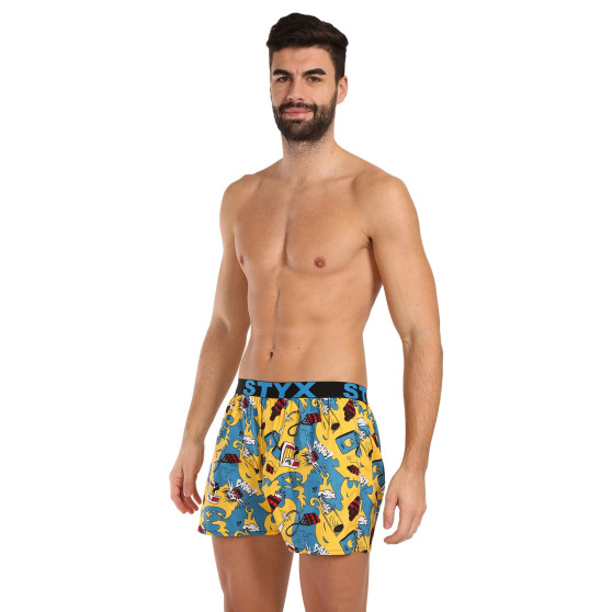 Boxers para homem Styx arte desportiva explosão de borracha (B1750)