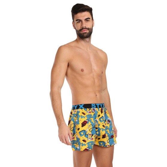 Boxers para homem Styx arte desportiva explosão de borracha (B1750)