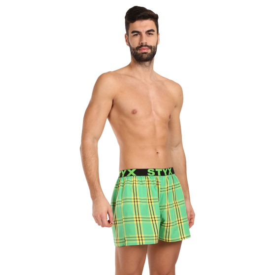 Boxers para homem Styx desporto elástico multicolorido (B1011/2)