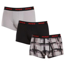 3PACK Boxers para homem HUGO multicolorido (50480170 039)