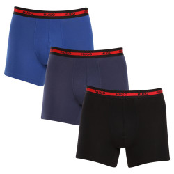 3PACK Boxers para homem HUGO multicolorido (50496713 420)