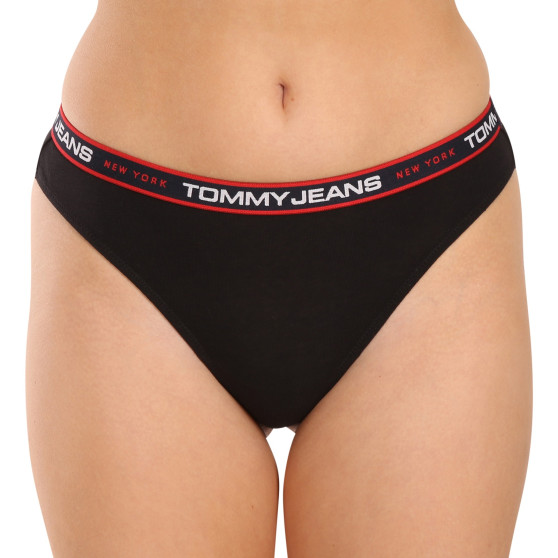 3PACK Tanga para mulher Tommy Hilfiger multicolorido (UW0UW04709 0VA)