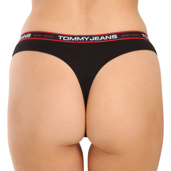 3PACK Tanga para mulher Tommy Hilfiger multicolorido (UW0UW04709 0VA)